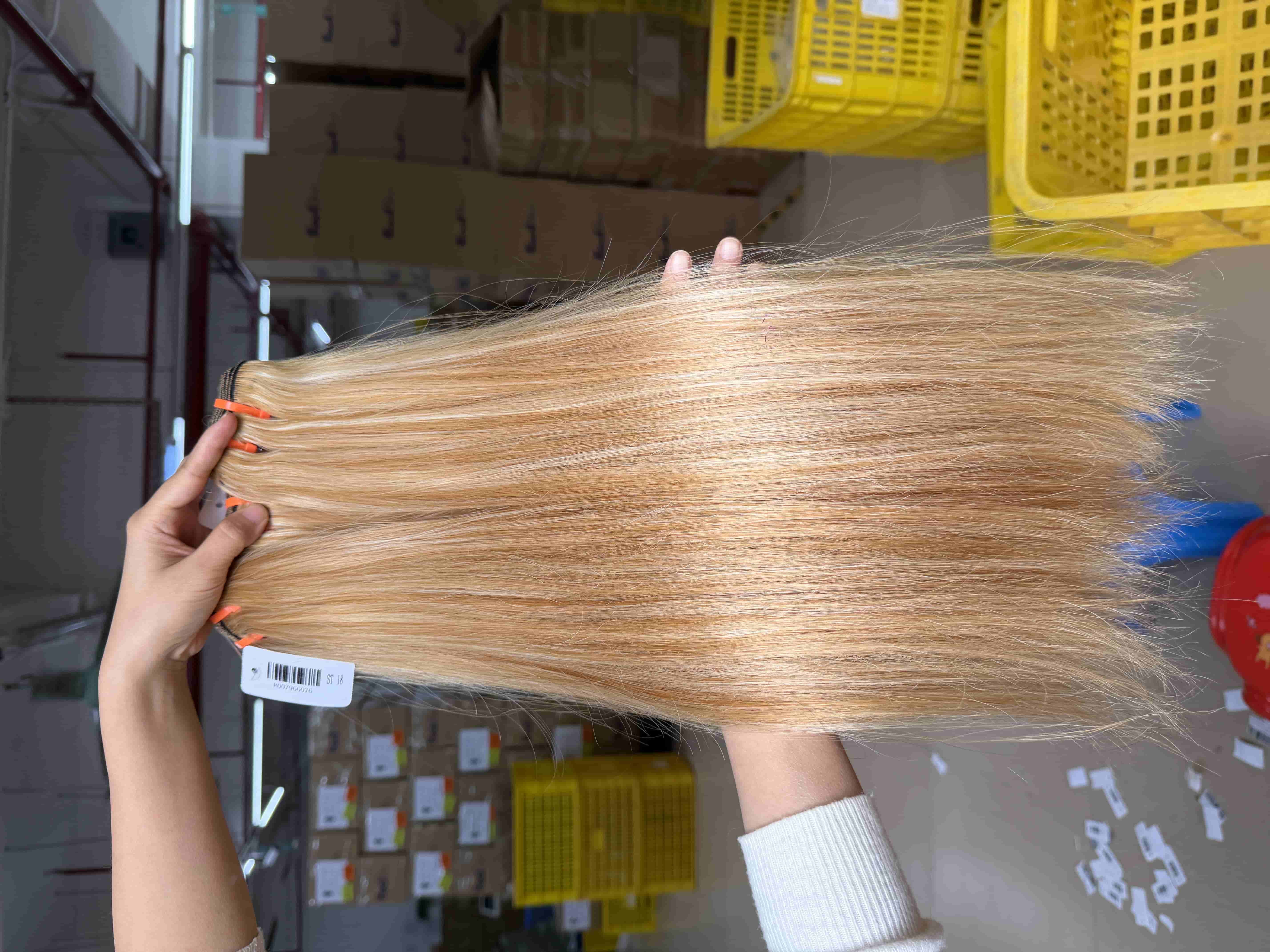 Thair Hair Bundles Customize Highlight Color 6/613#