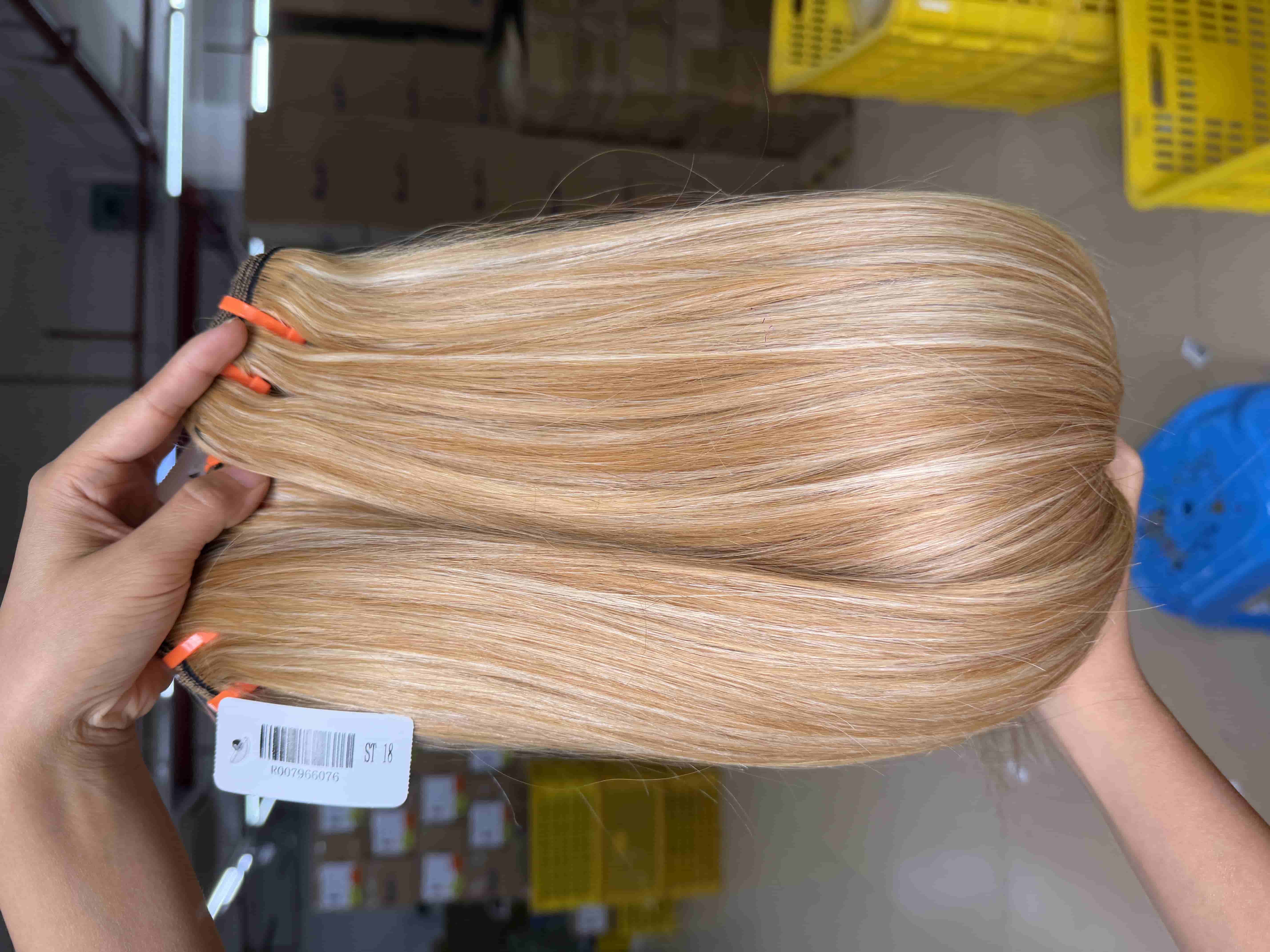 Thair Hair Bundles Customize Highlight Color 6/613#