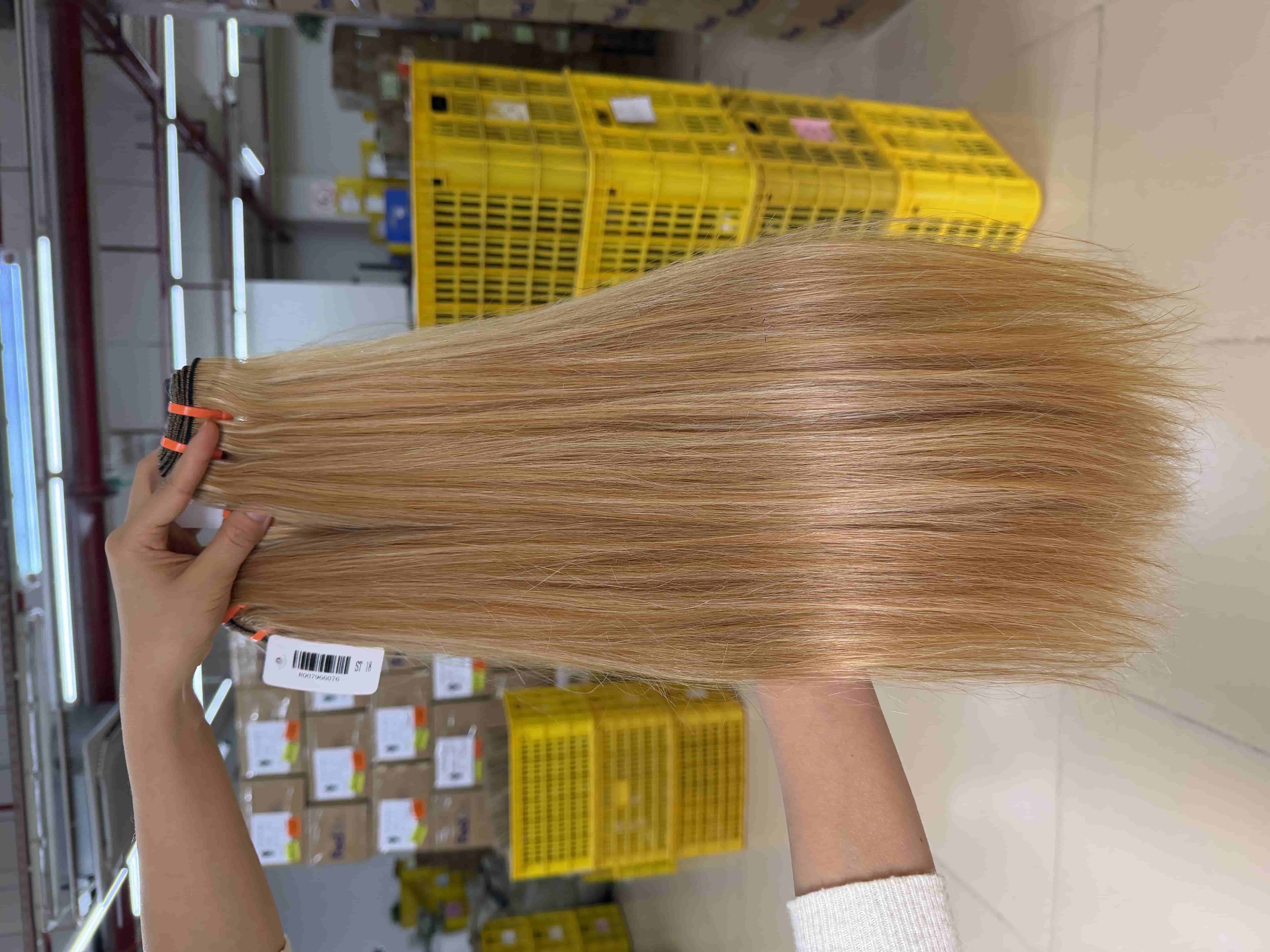 Thair Hair Bundles Customize Highlight Color 6/613#