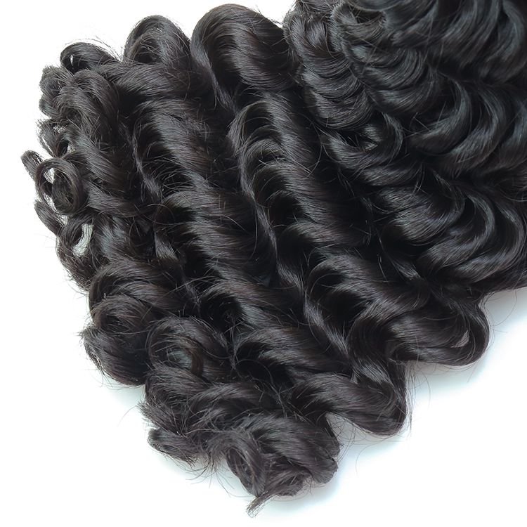 Wholesale 8-50 inch deep wave 100% raw virgin brazilian bundles hair vendors