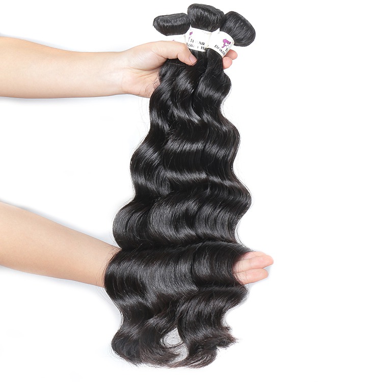 T1 Brazilian virgin hair bundles with cuticle aligned hair 12-26 inches loose wave bundles