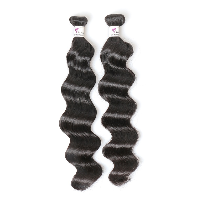 T1 Brazilian virgin hair bundles with cuticle aligned hair 12-26 inches loose wave bundles