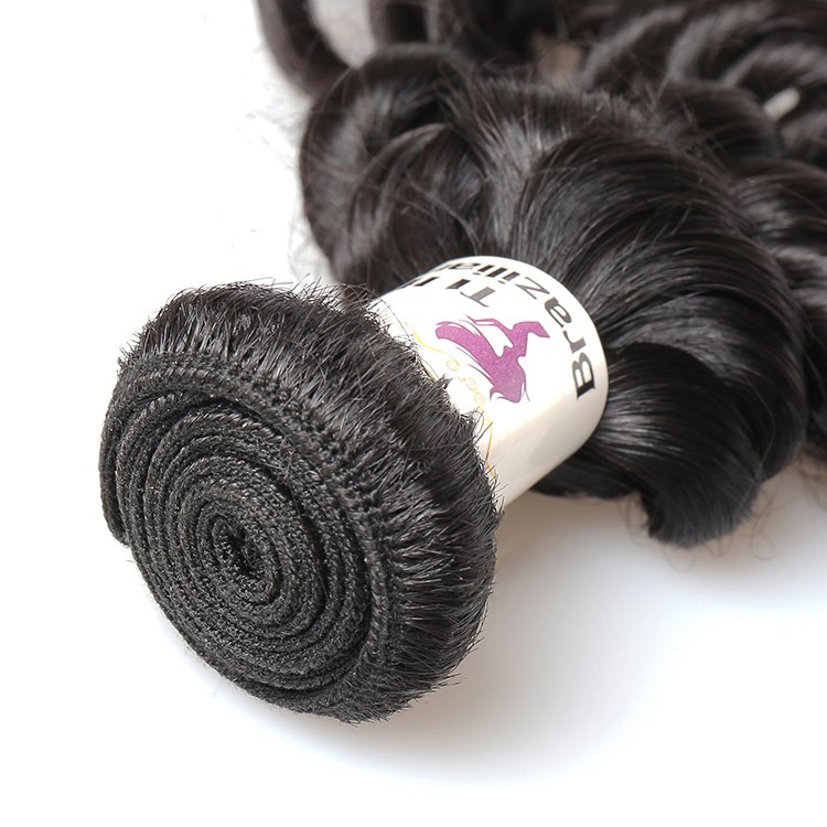 T1 Brazilian raw virgin hair bundles with cuticle aligned hair 12-26 inches deep wave bundles