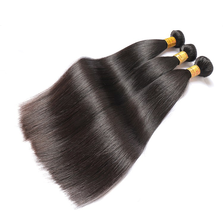 KBL peruvian human hair extenion straight hair weave 12-26 inches