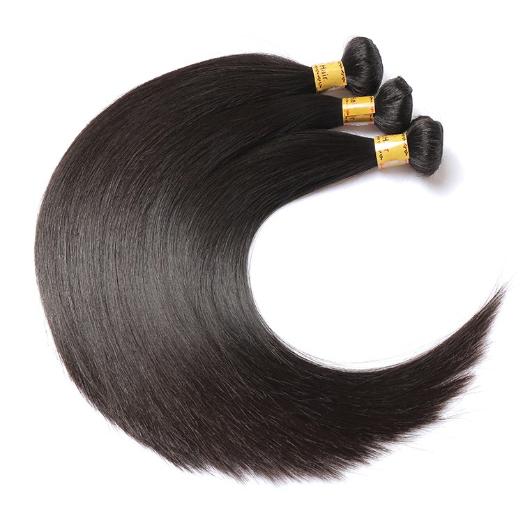 KBL peruvian human hair extenion straight hair weave 12-26 inches