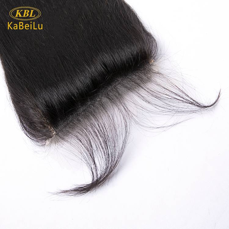 Wholesalle 5*5 HD lace closure with pre-plucked natural hair line