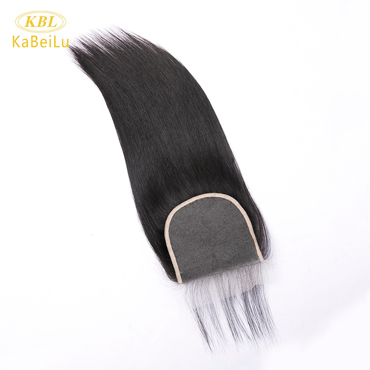 Wholesalle 5*5 transparent lace closure with pre-plucked natural hair line