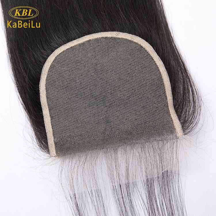 Wholesalle 5*5 transparent lace closure with pre-plucked natural hair line