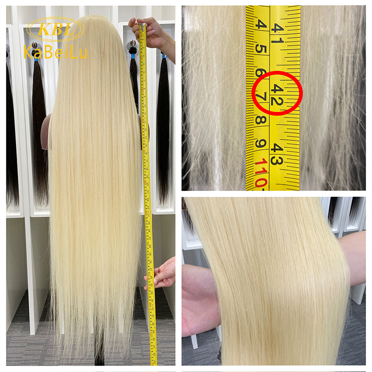 40 inch Fabulous Platinum Blonde Virgin Hair Bundles