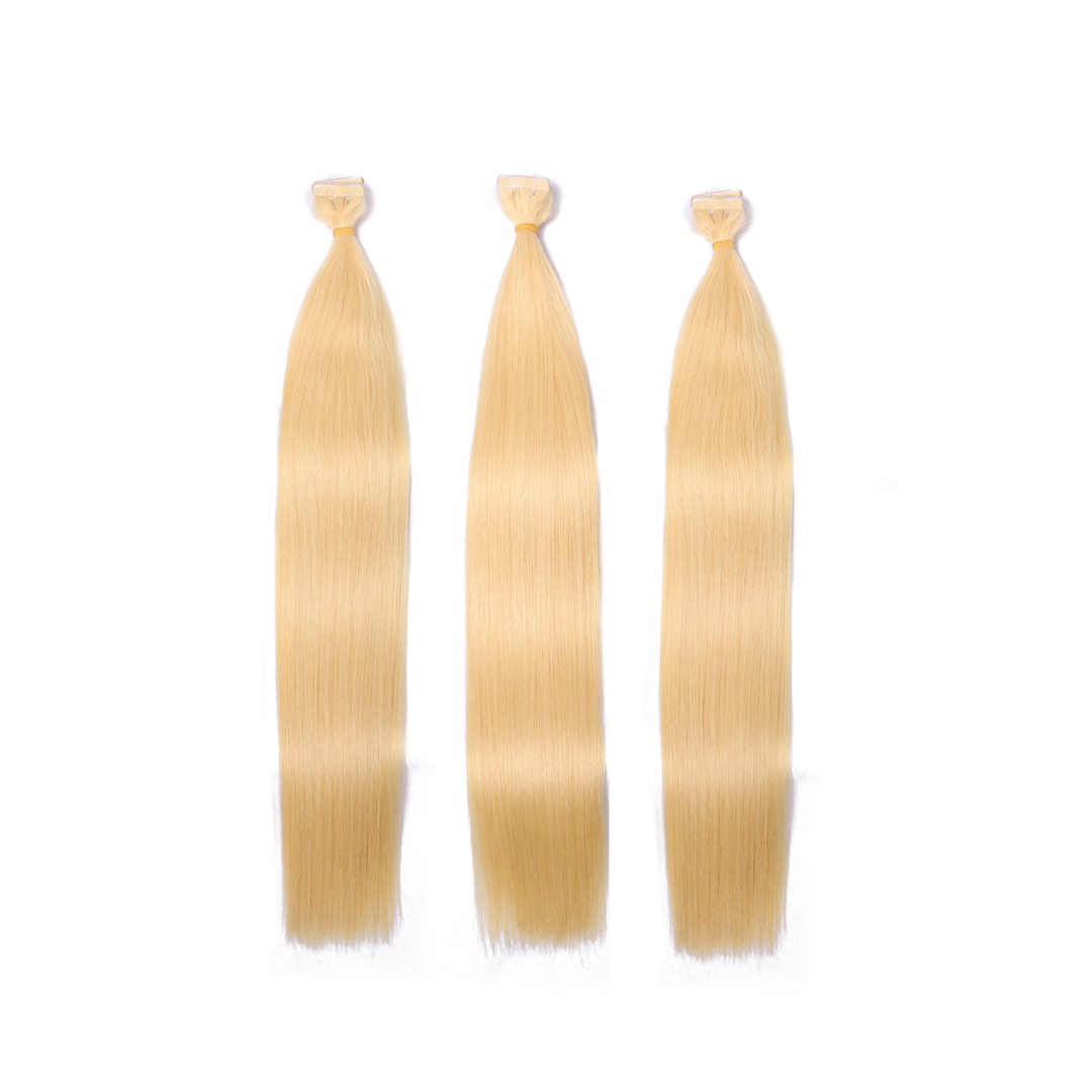 Tape in extensions blonde color 20pcs per pack