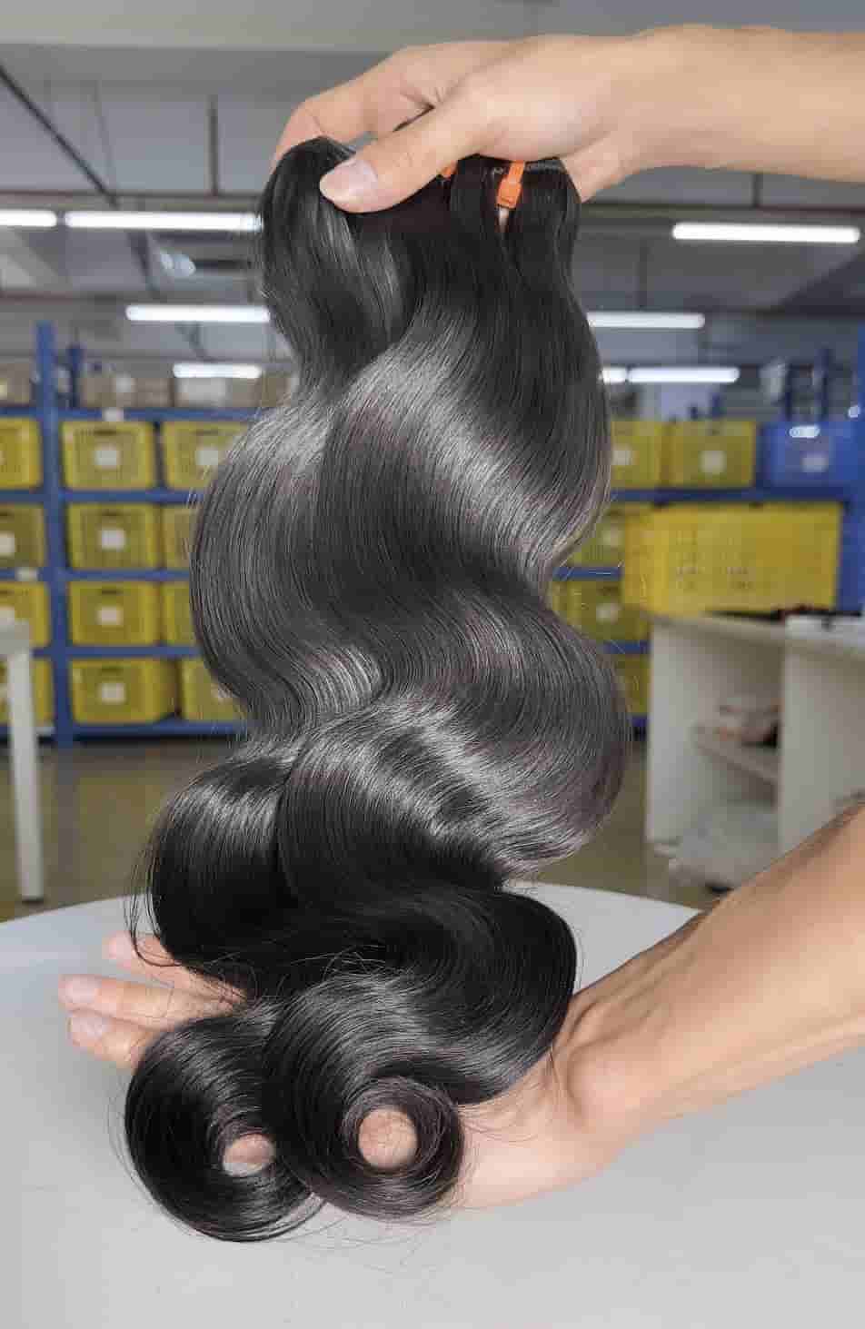 double drawn thai hair bundles - body wave