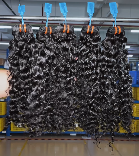 burmese wavy double drawn thai hair bundle